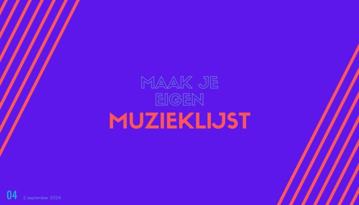 Maak je eigen muzieklijst